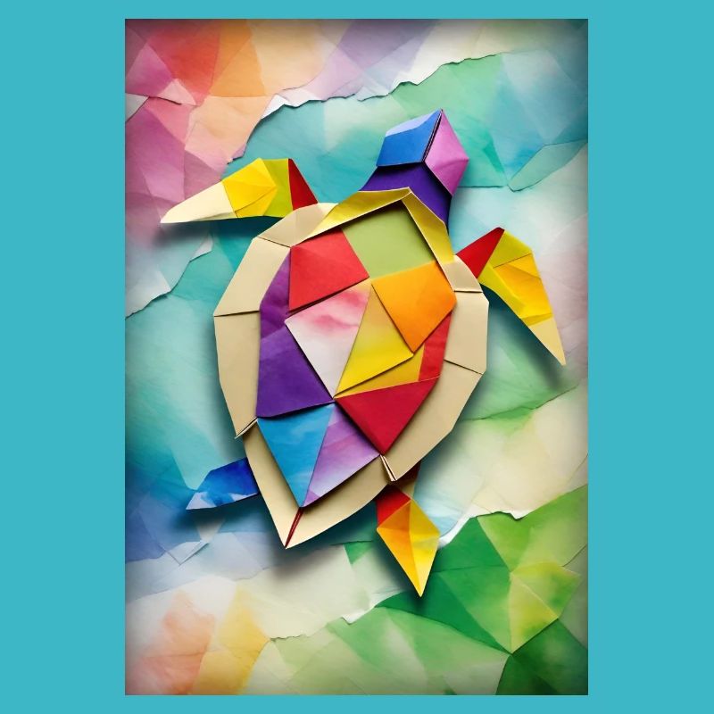 Baby Origami Turtle