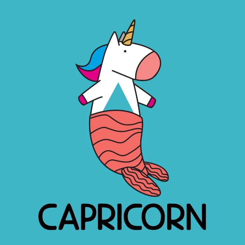 Sternzeichen Steinbock Capricorn Sternbild Einhorn