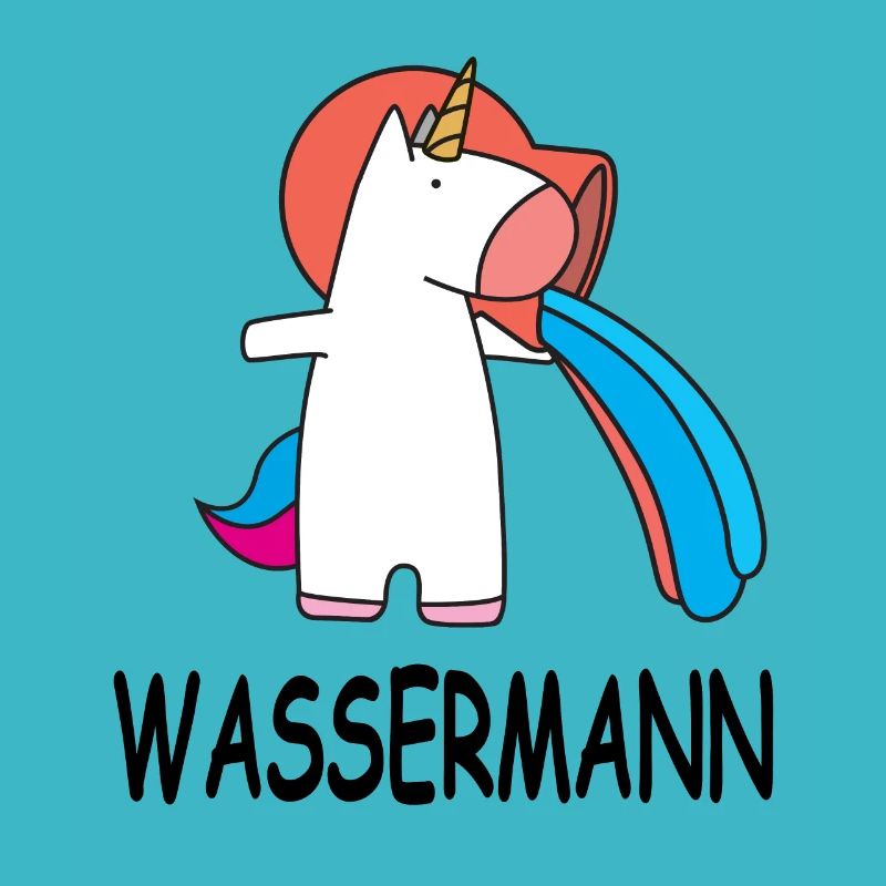 Sternzeichen Wassermann Einhorn Geburtstag