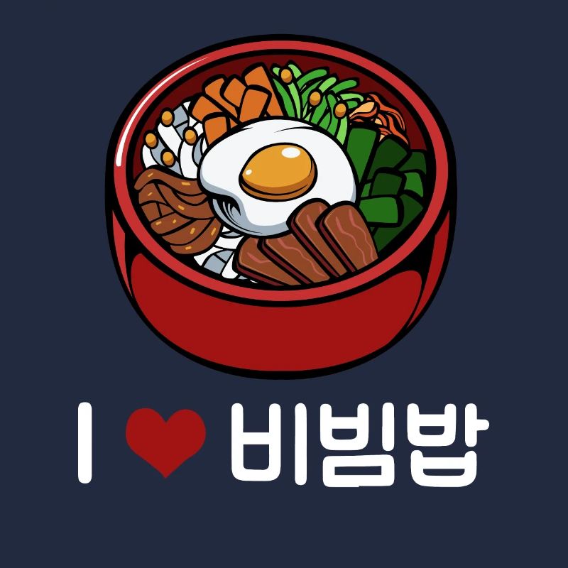 J'adore le plat coréen Bibimbap manger du riz