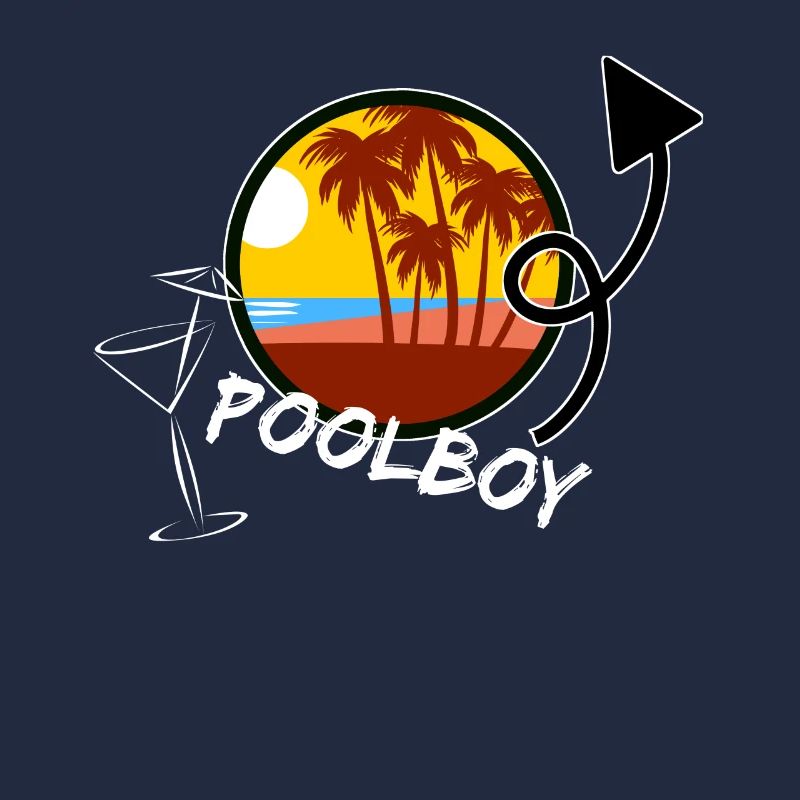 Poolboy Pooljunge Sixpack Training Animateur Shirt