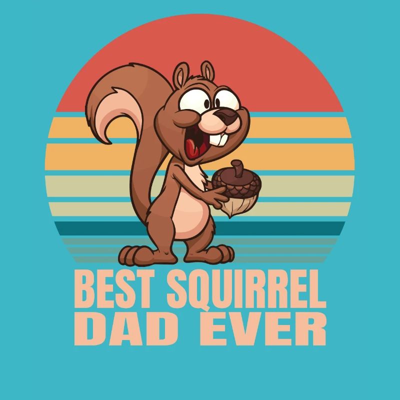 Bester Eichhörnchen-Vater