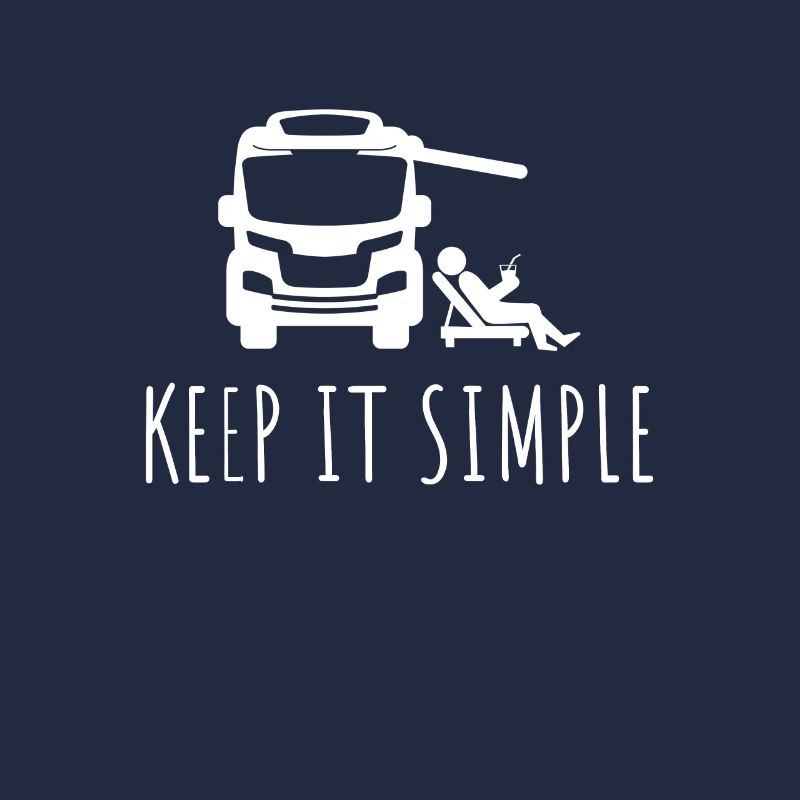 Camping camper Keep it Simple Camping