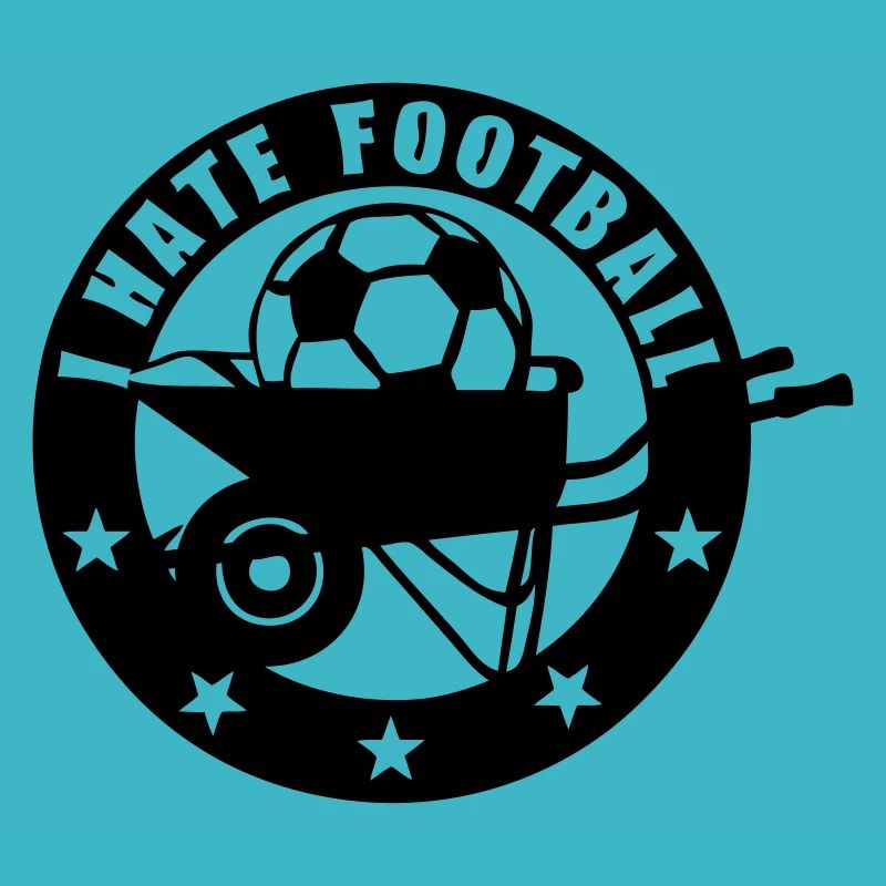 i hate football brouette logo