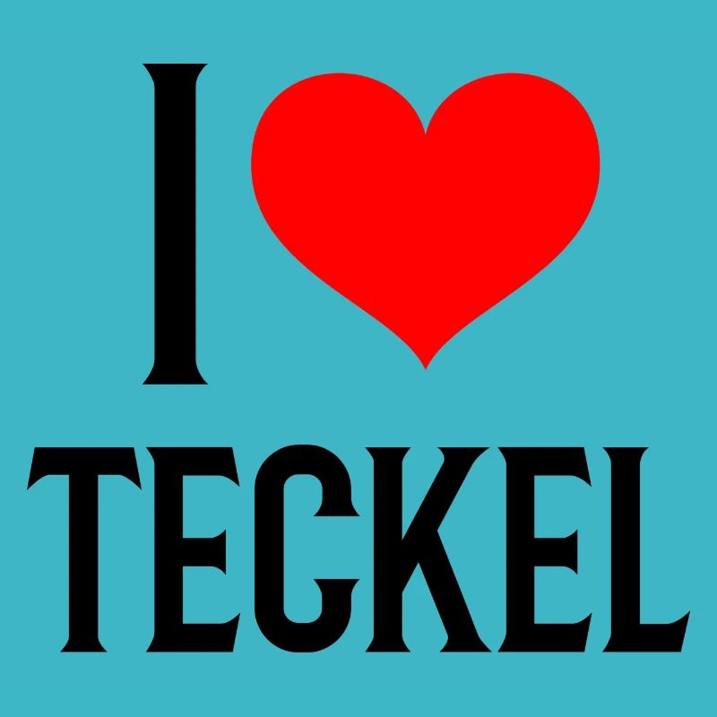 i heart teckel - j'aime mon teckel