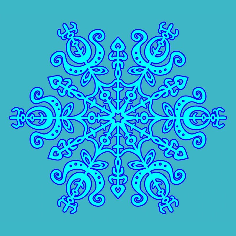 Schneeflocke