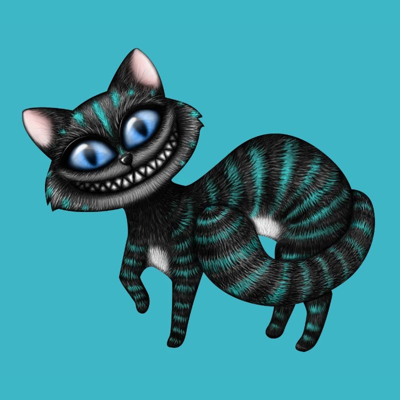 Chat bleu du Cheshire