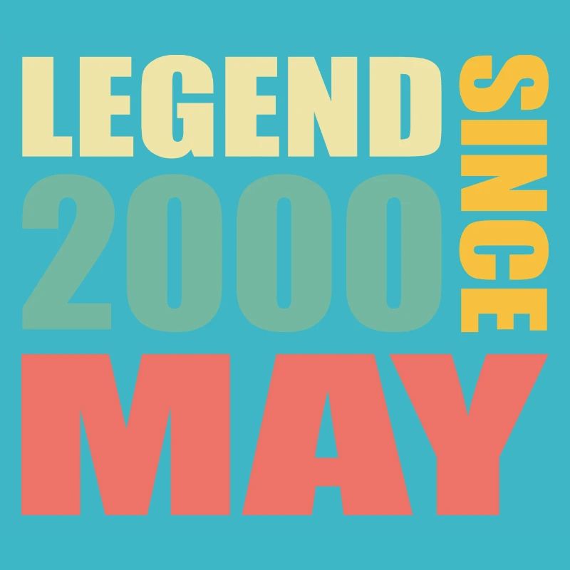 23ème anniversaire mai millésime 2000 Idée cadeau
