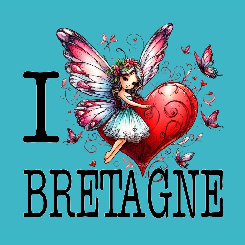 I Love Bretagne Coeur de Fee Heidi