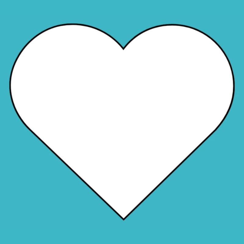 Vorlage Herz rahmen Design