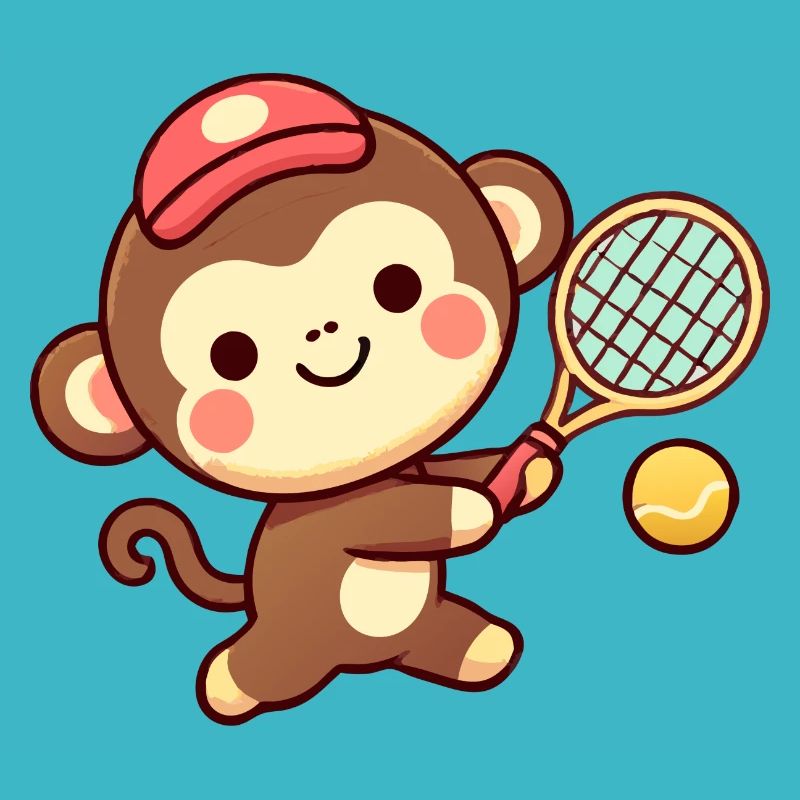 Tennis affe