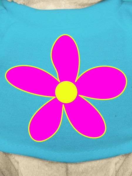 Neonpink Blütenzauber Gelbe Mitte