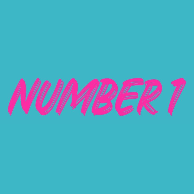 Number 1 - eins - erster - erste - 1 - Nummer 1