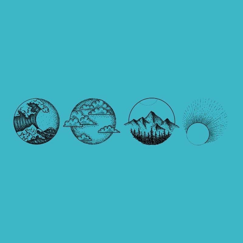 Elements Drawing Design print elements