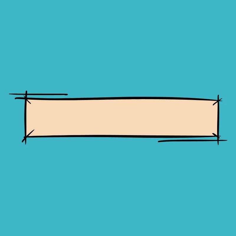Decorative frame. Banner / Name Badge Template.