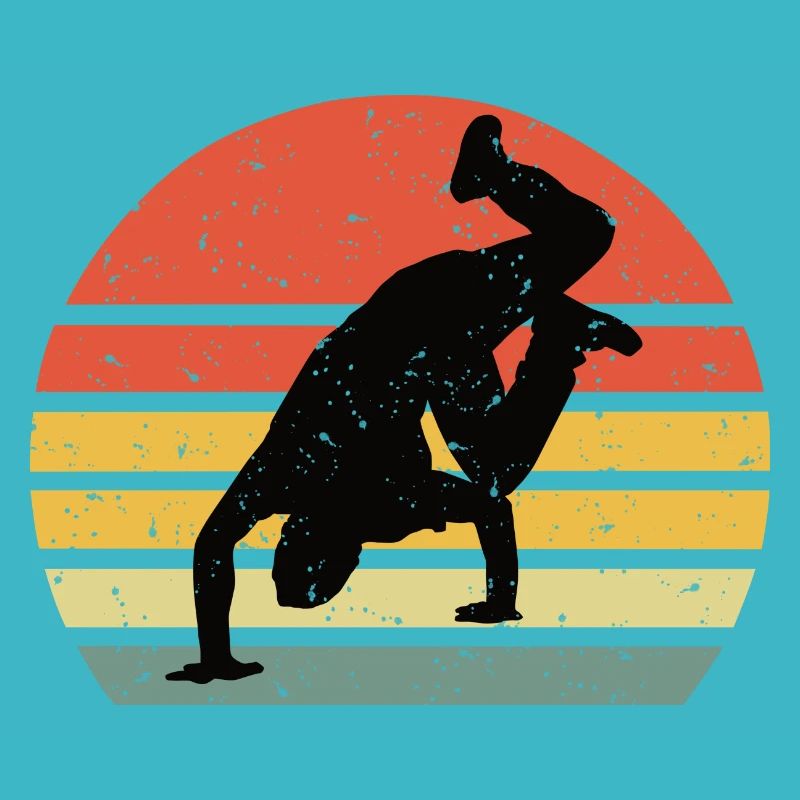 Breakdance vintage rétro