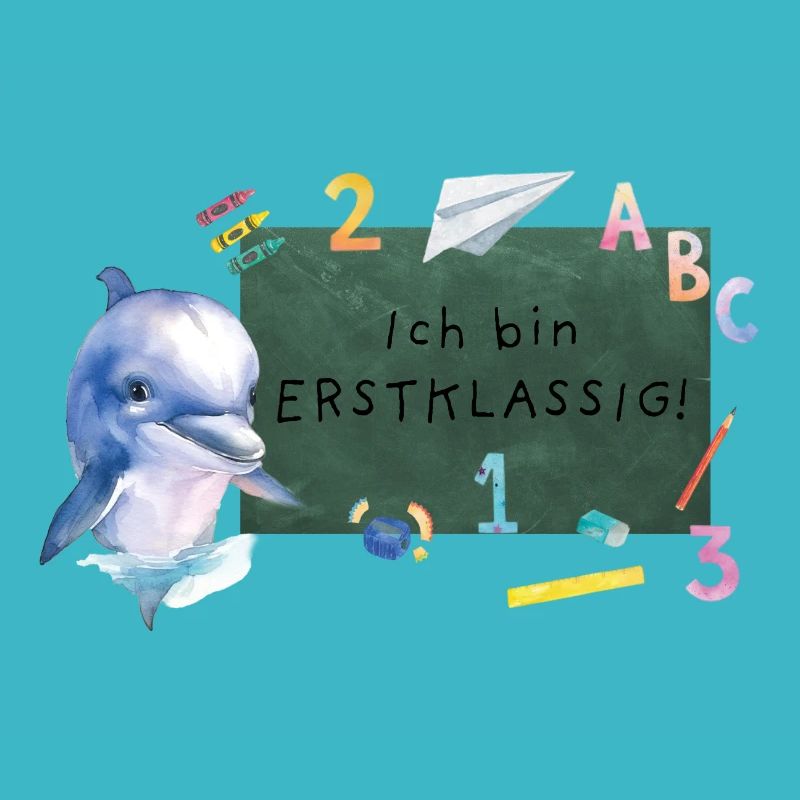Schulanfang Delfin