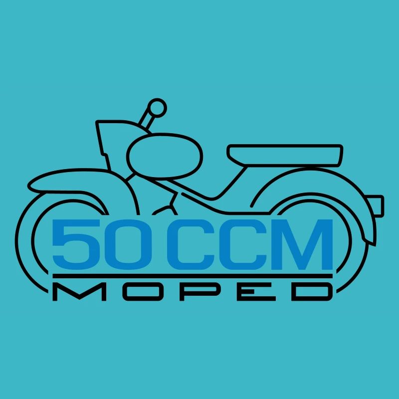 Emblème étoile de cyclomoteur 50cc v.2