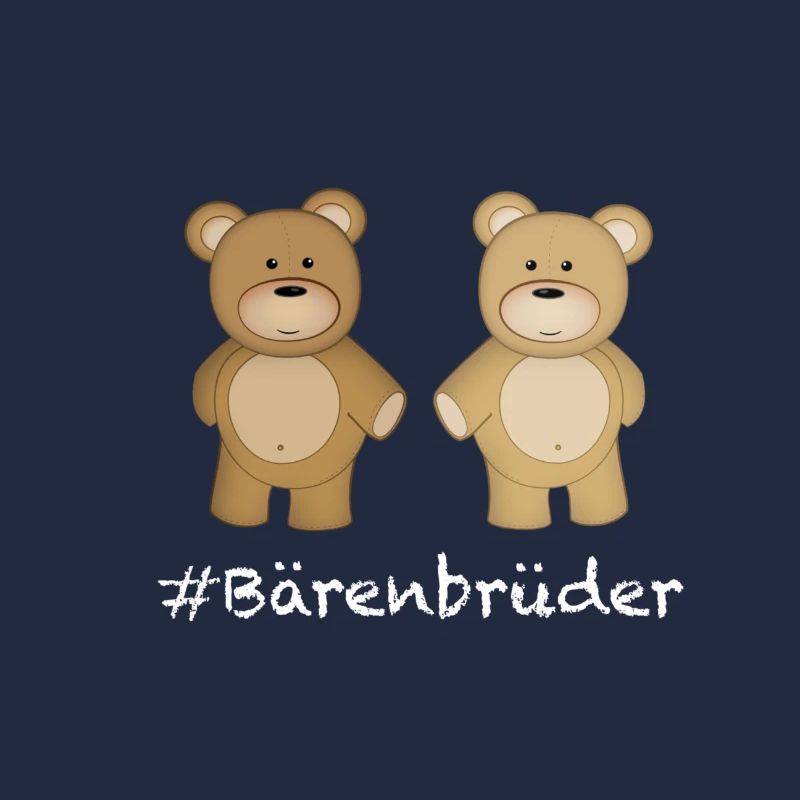 Bear brothers, two for eternity.