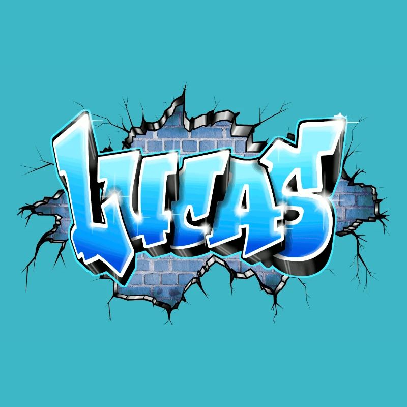 Lucas Graffiti Name