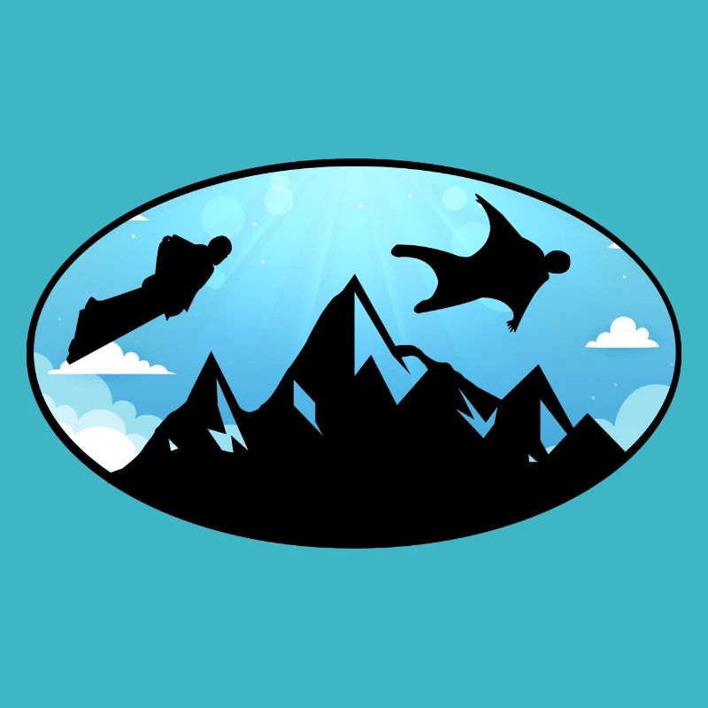 Wingsuit flying Base Jumping Skydiving Wingsuiting