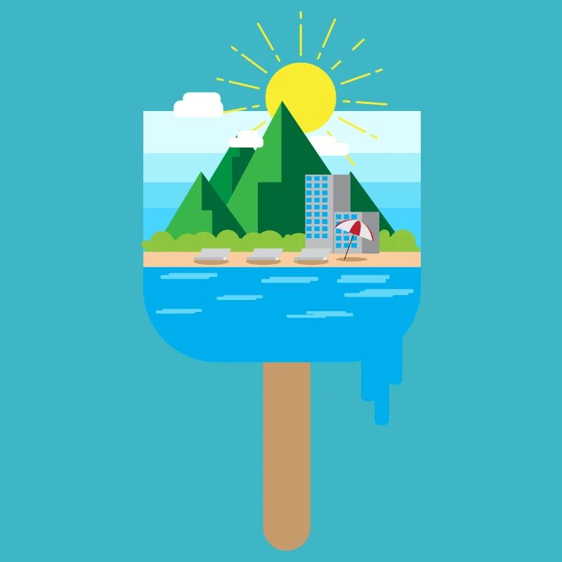 Sommer Eis