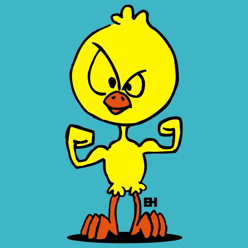 Powerful chick