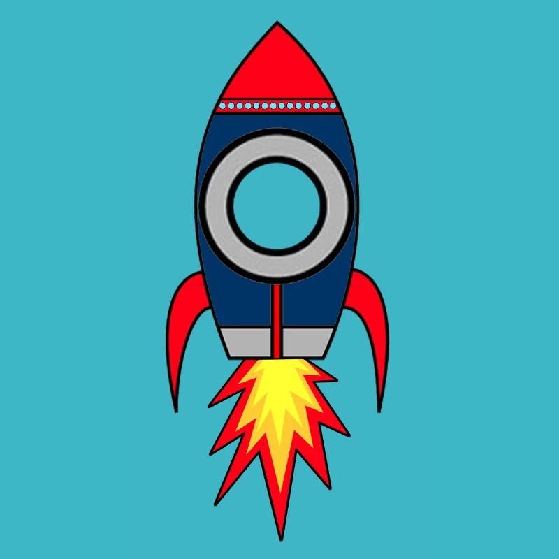 Rockets with your text * Personalized rocket