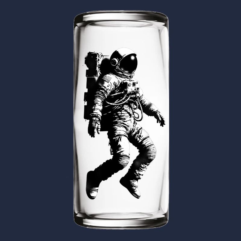 Astronaute en verre