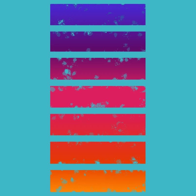 Barre multicolore