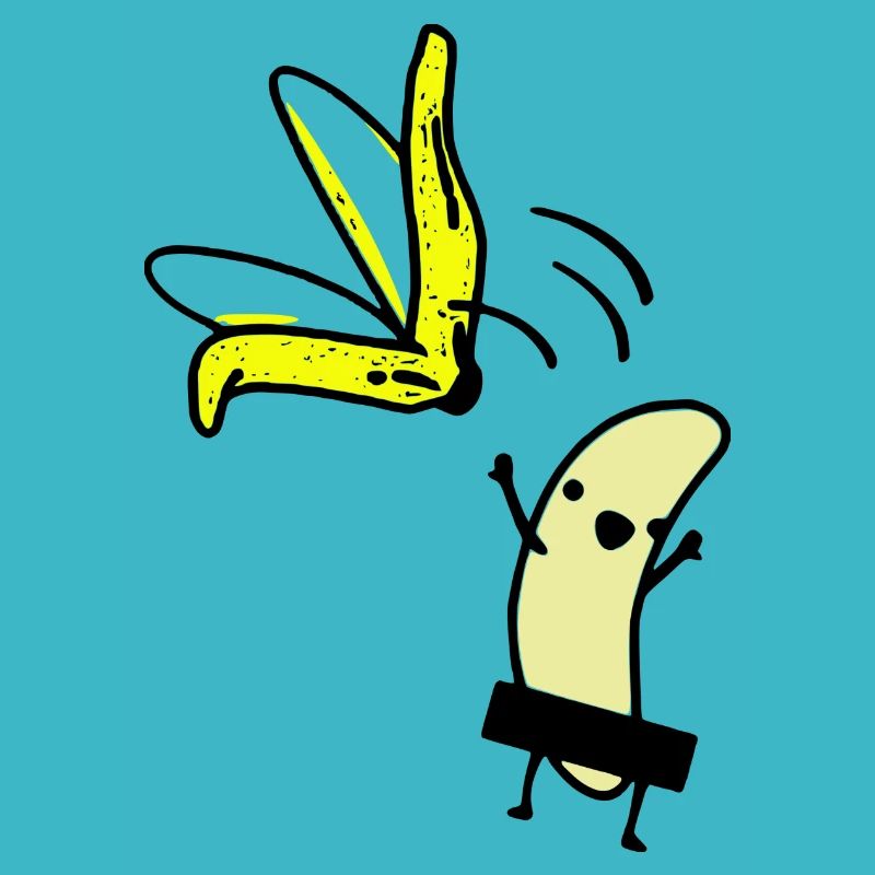 Banana without shell