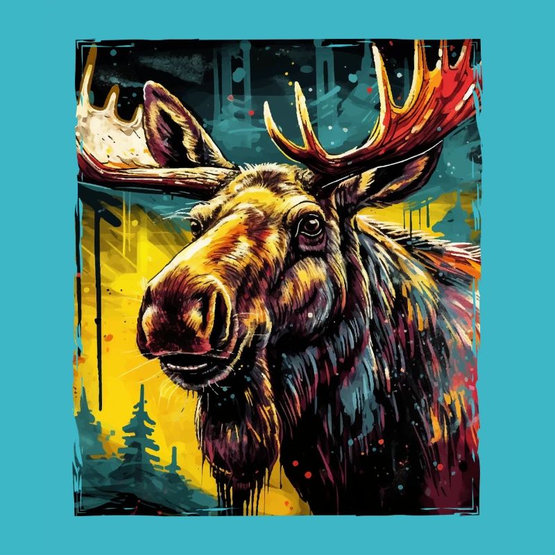 Moose Portrait