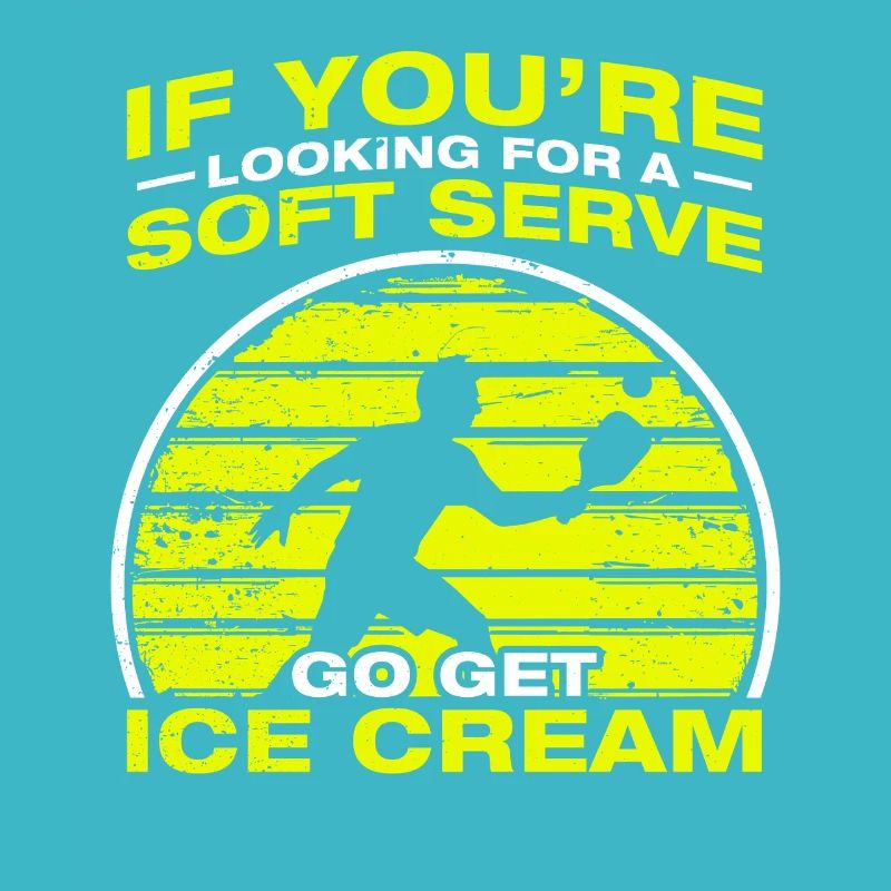 Looking for a soft serve lustiges Pickleball