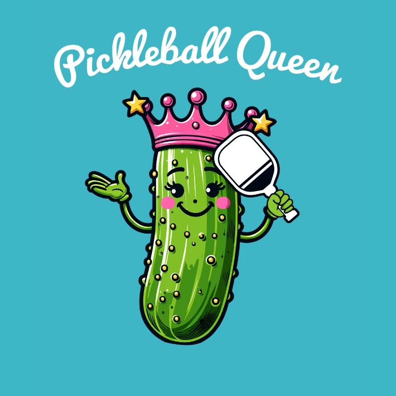 Pickleball Queen Funny Pickleball Player