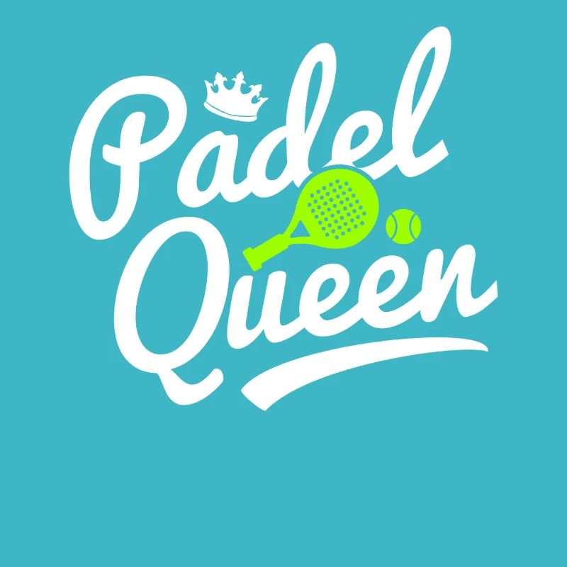Padel Queen Funny Padel Ball Player