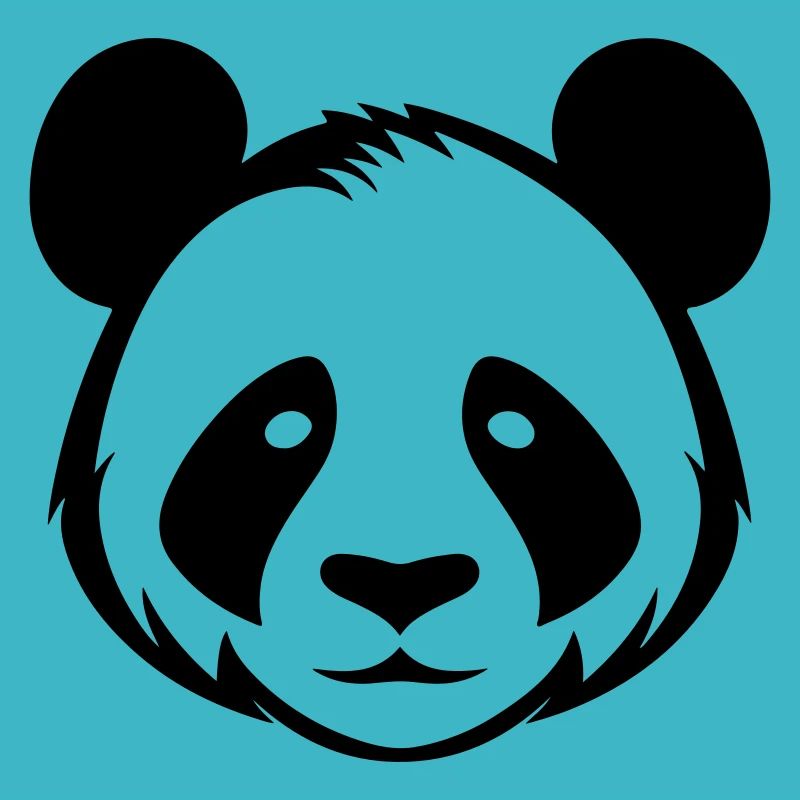 Panda Kopf