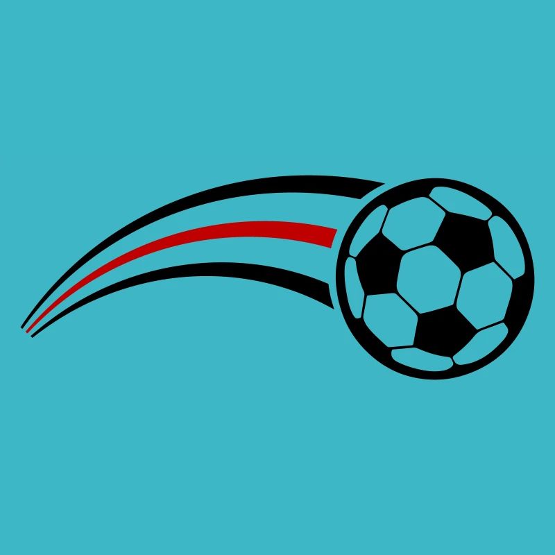 Queue de symbole de football