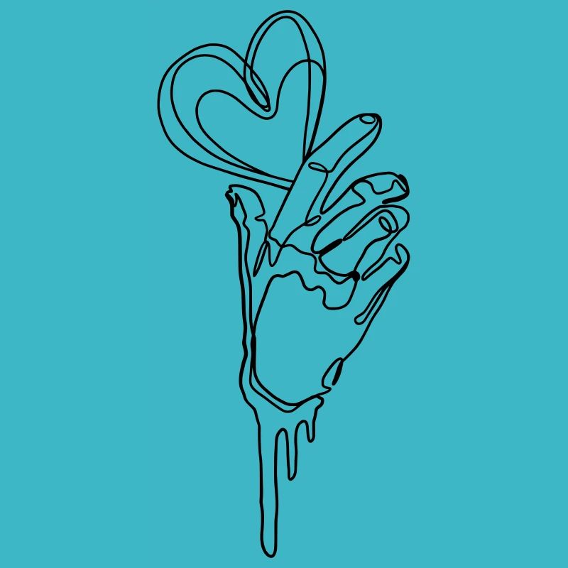 LOVE DRIP DRAWING