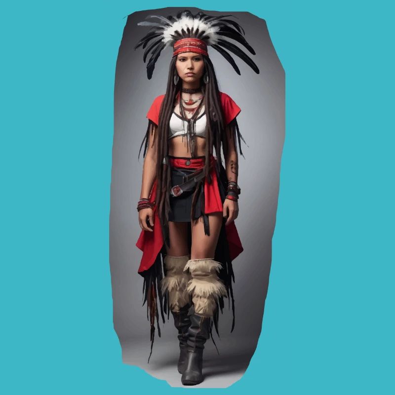 Indianer Mädchen
