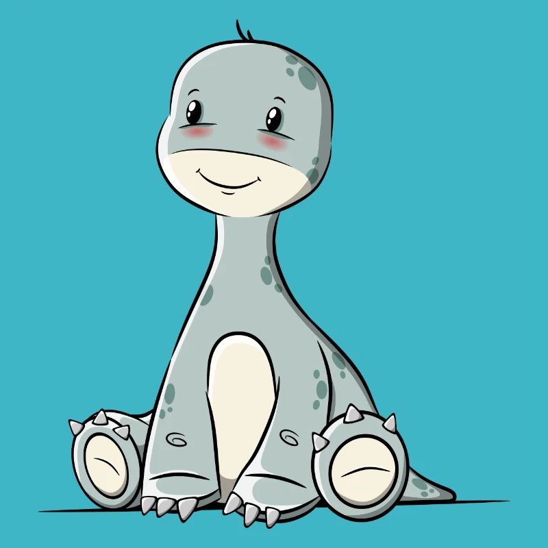 Long cou de dinosaure