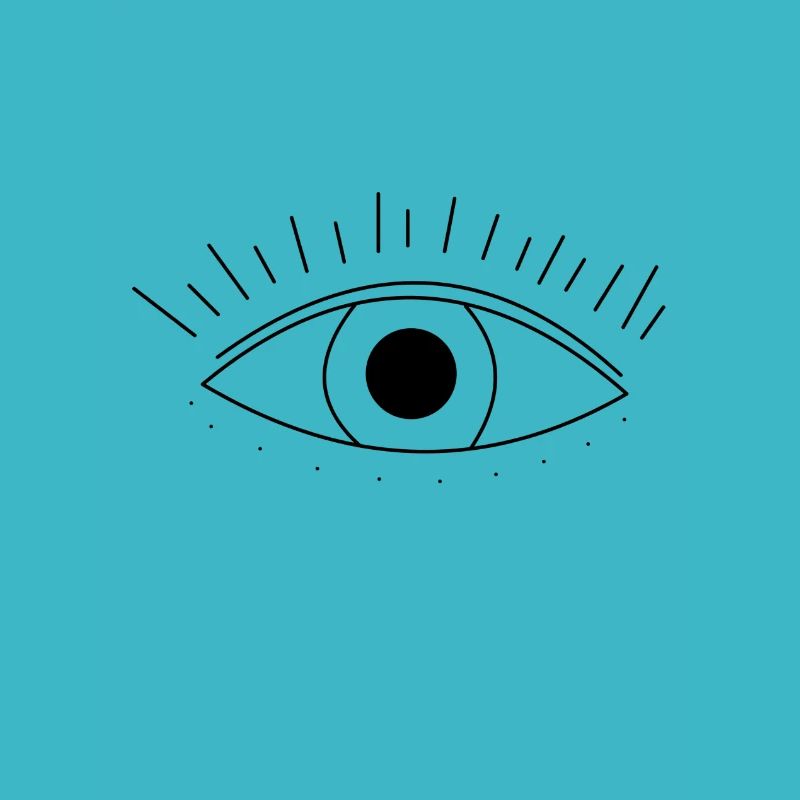 Illuminati eye hipster
