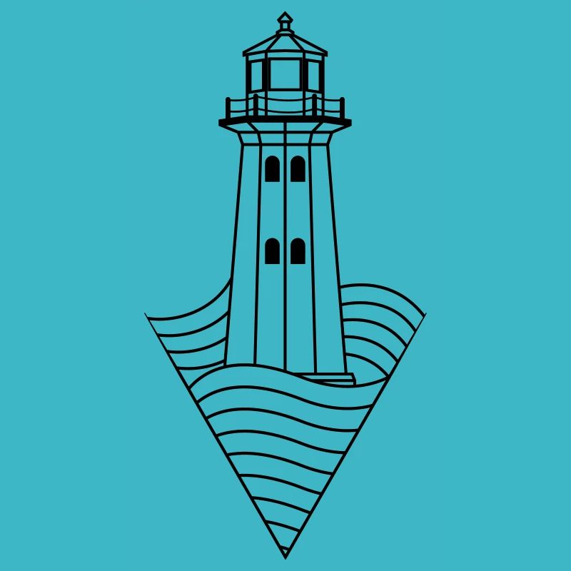 leuchtturm symbol icon