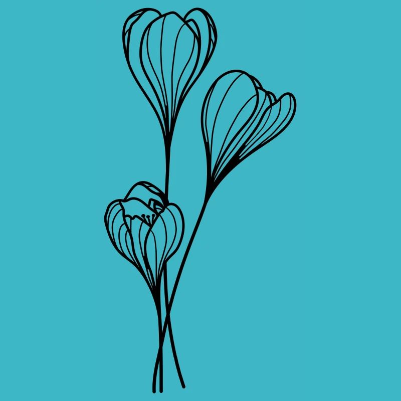 fleur sauvage simple
