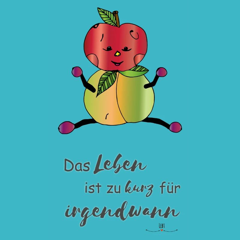 Sportlicher Apfel