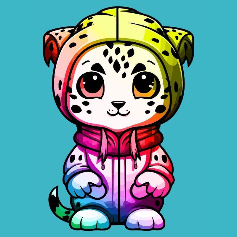 Snow leopard winter leopard animal