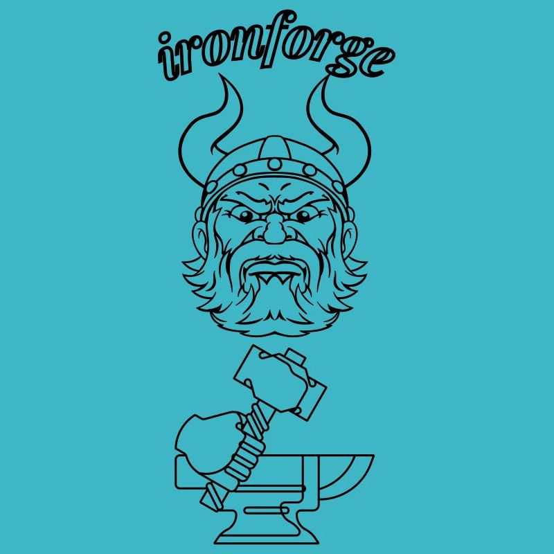 ironforge texte noir