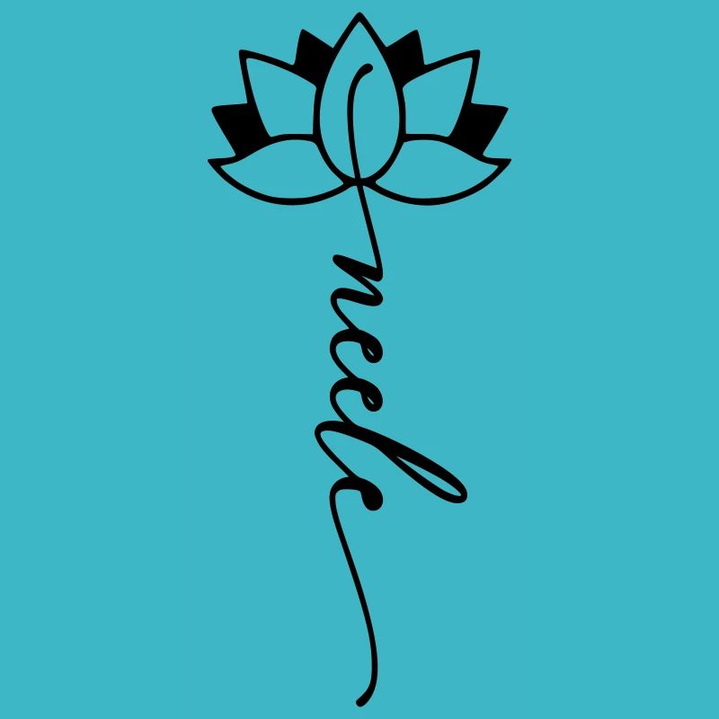 Neele Name Flower Font