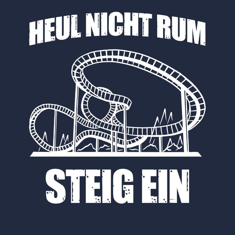 Steig ein Freizeitpark Rollercoaster Achterbahn
