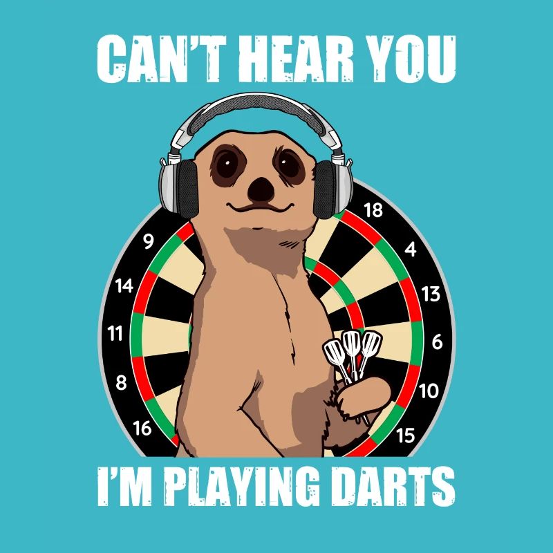 Can't hear you Darts Player Darts Darts