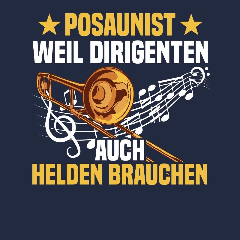 Posaune Posaunenspieler Posaunist Dirigent